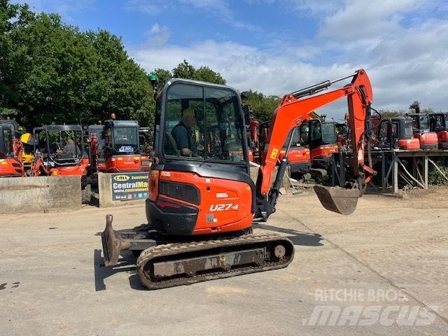 Kubota U 27-4 Мини-экскаваторы