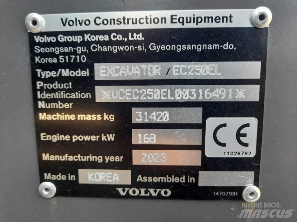 Volvo EC 250 EL Гусеничные экскаваторы