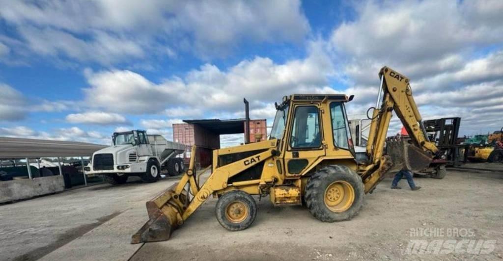 CAT 416 Экскаваторы-погрузчики