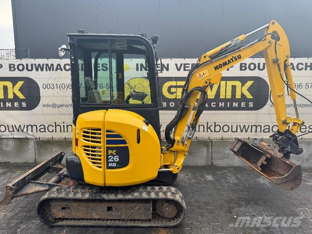 Komatsu PC 26 MR-3 Мини-экскаваторы
