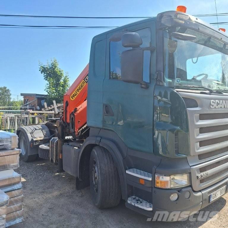 Scania R 380 Автомобильные краны