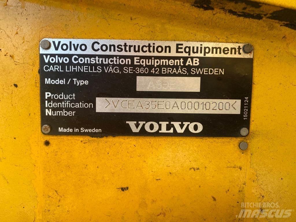 Volvo A35E Шарнирно-сочленённые самосвалы