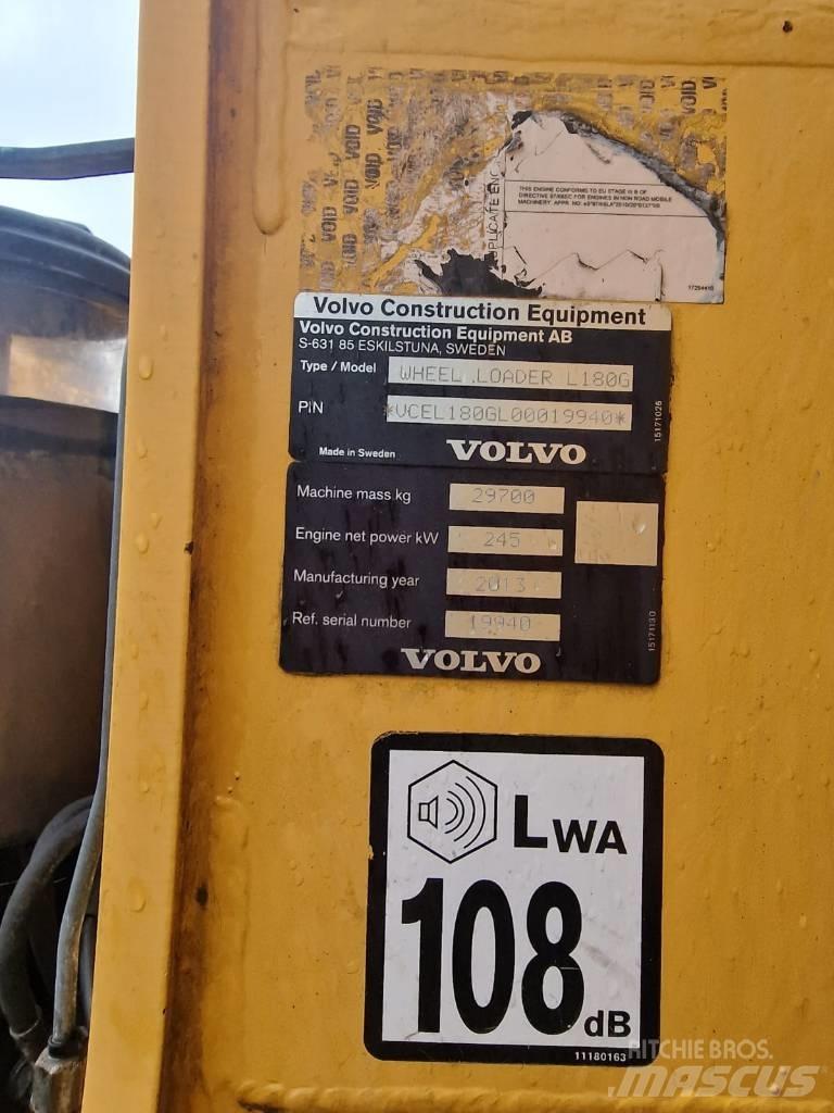 Volvo L180G Bj 2013' Фронтальные погрузчики