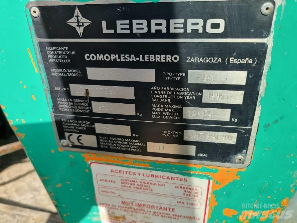 Lebrero VTA90 Катки тротуарные