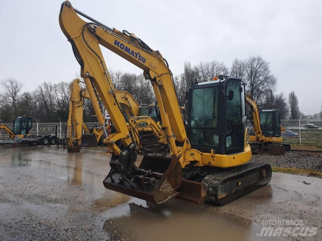 Komatsu PC55MR-5 Мини-экскаваторы