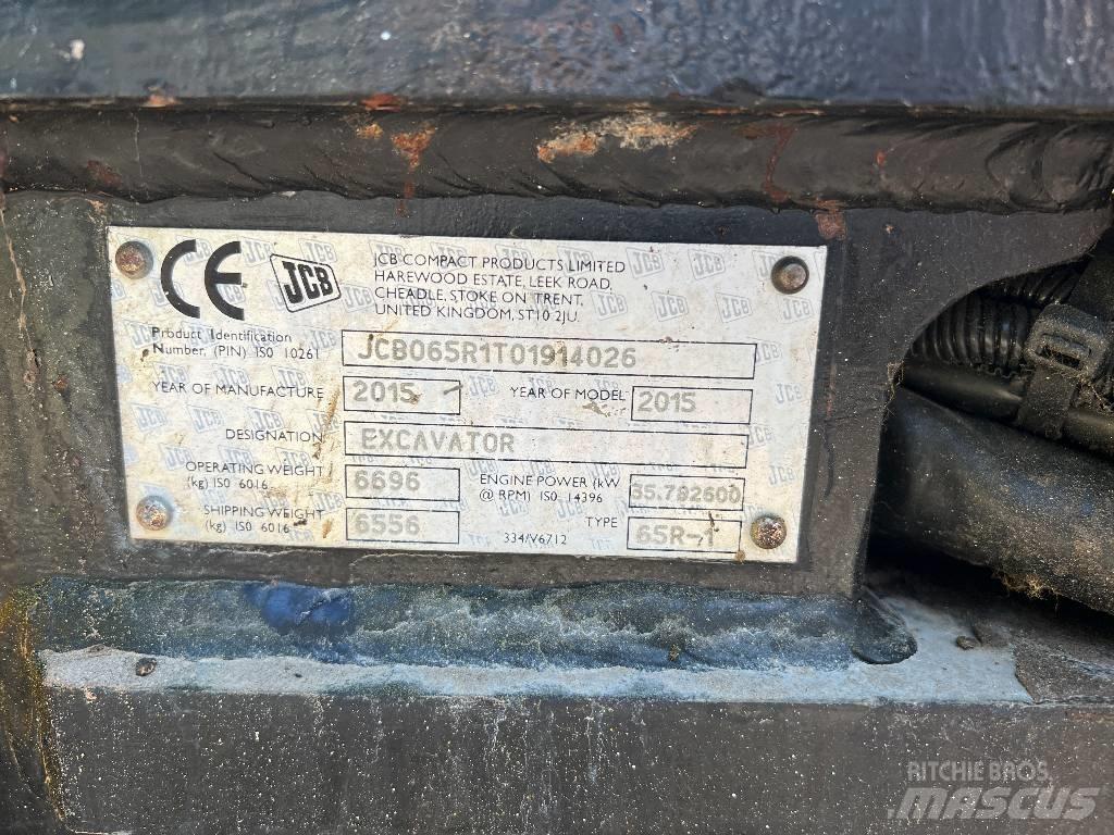 JCB 65 R-1 Мини-экскаваторы