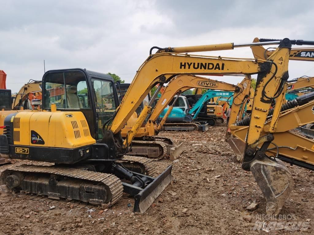 Hyundai R60 Гусеничные экскаваторы