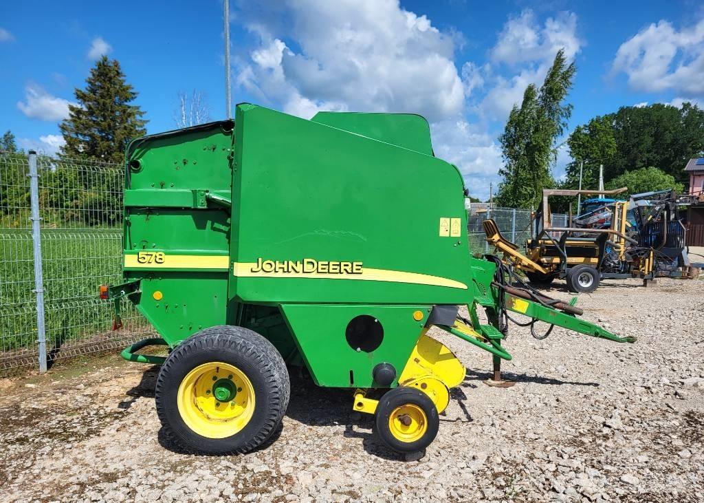John Deere 578 Рулонные пресс-подборщики