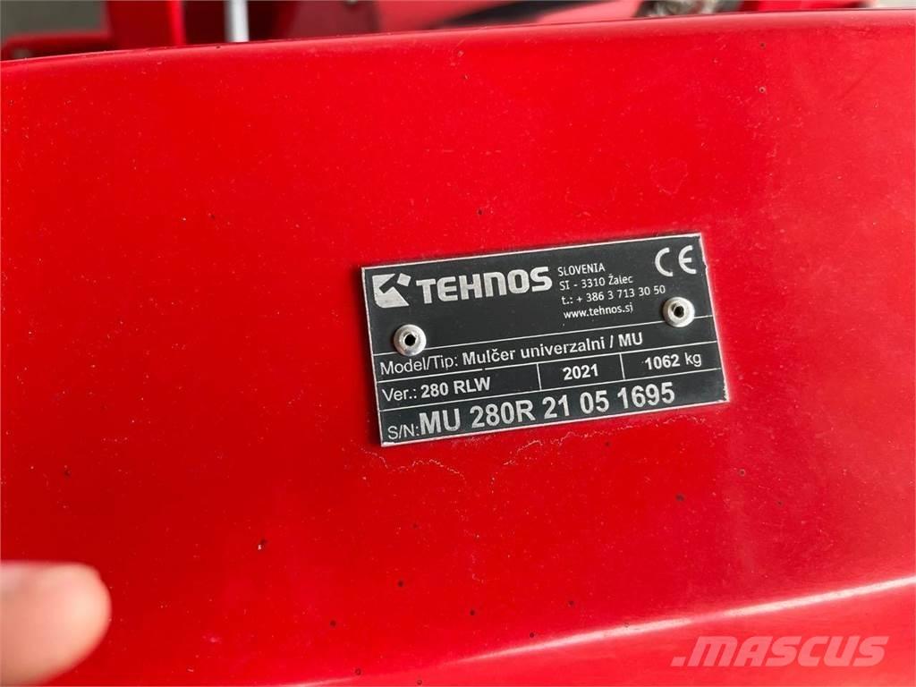 Tehnos 280 RLW Мульчирователи