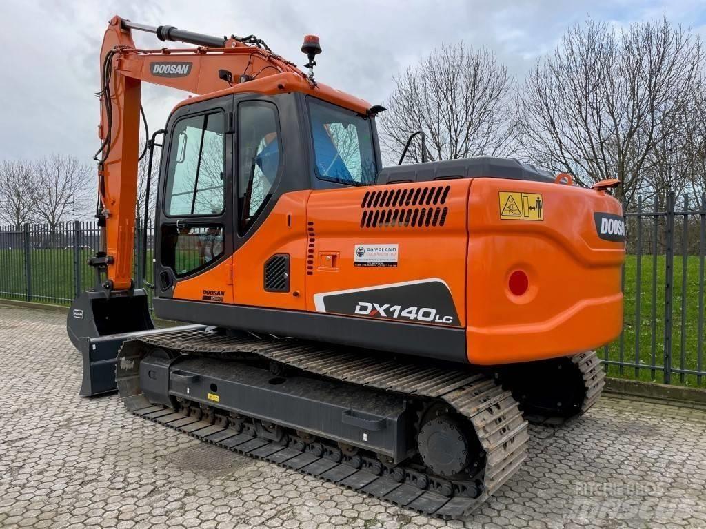 Doosan dx140w Колёсные экскаваторы