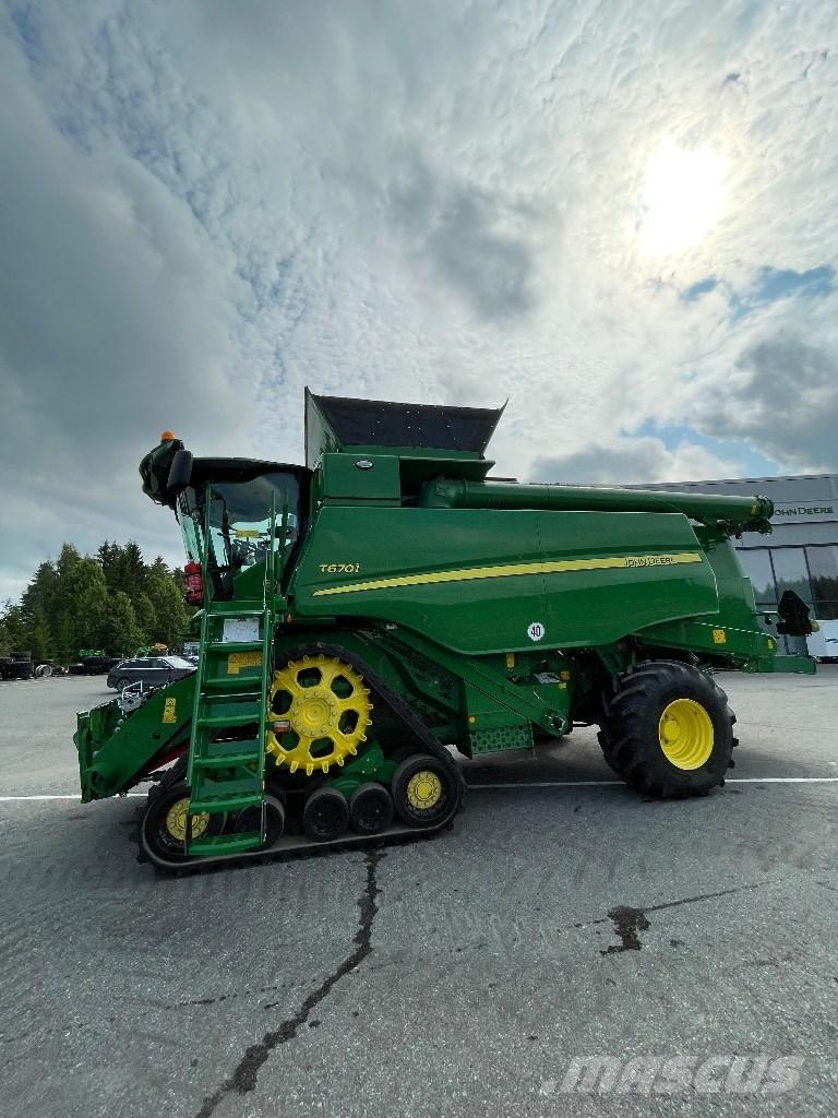 John Deere T670 i Зерноуборочные комбайны
