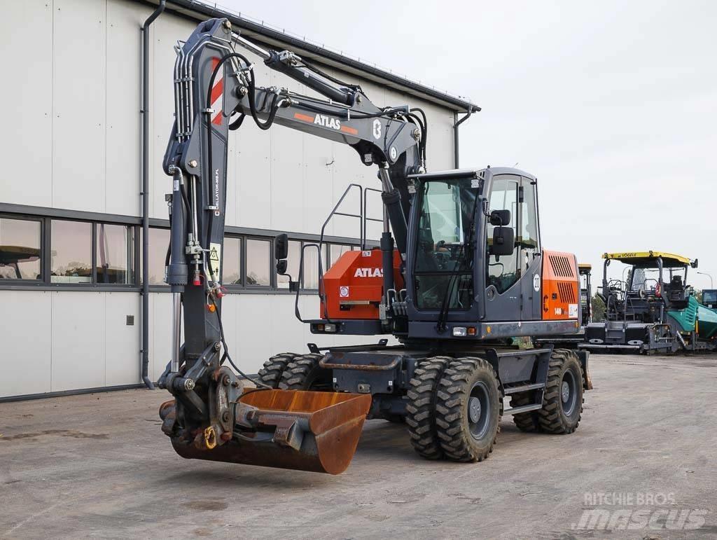 Atlas 140 W Колёсные экскаваторы