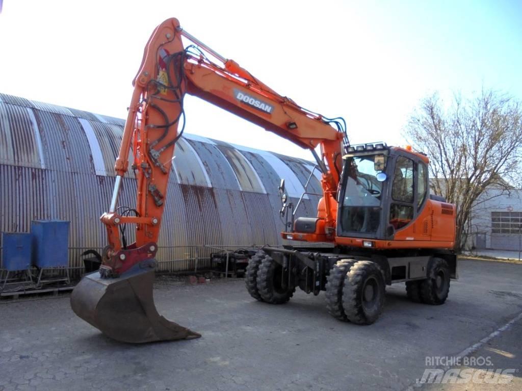 Doosan DX 160 W Колёсные экскаваторы