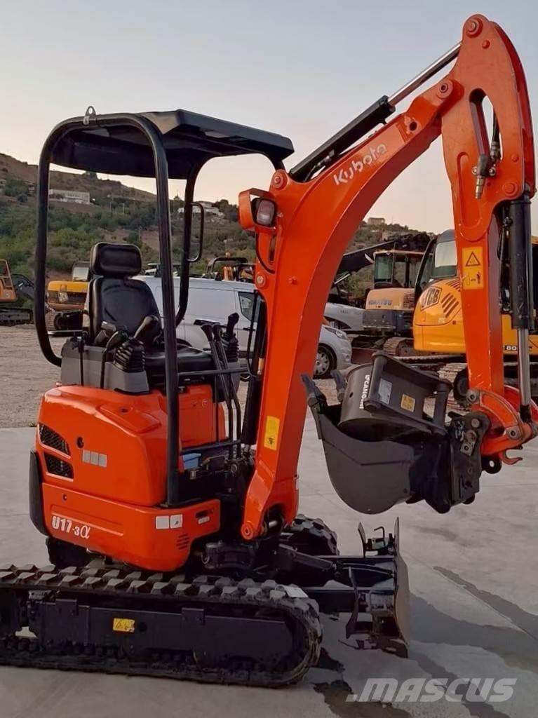 Kubota U17-3a Мини-экскаваторы
