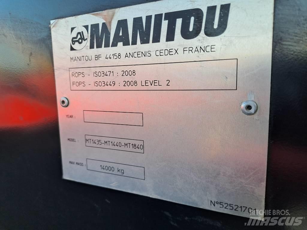 Manitou MT1440E Телескопические погрузчики