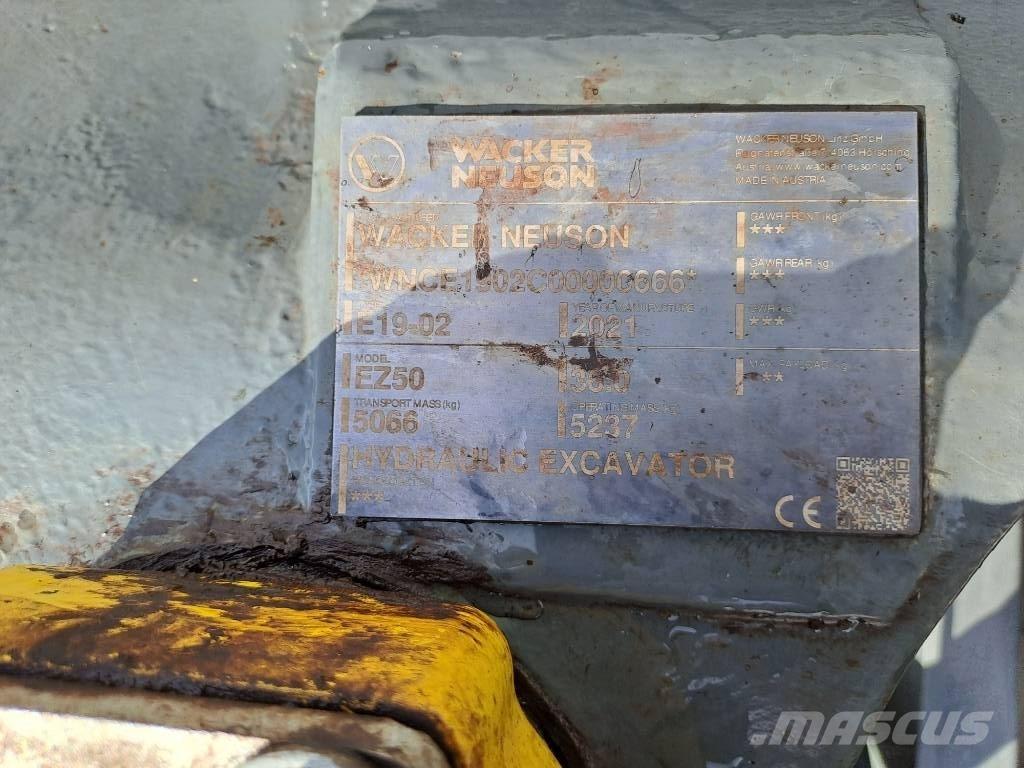 Wacker Neuson EZ50 Гусеничные экскаваторы