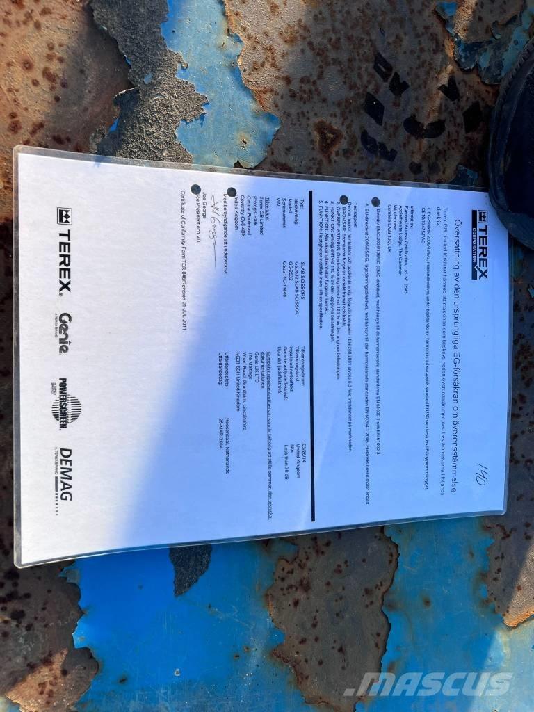 Genie GS 2632 Ножничные подъемники