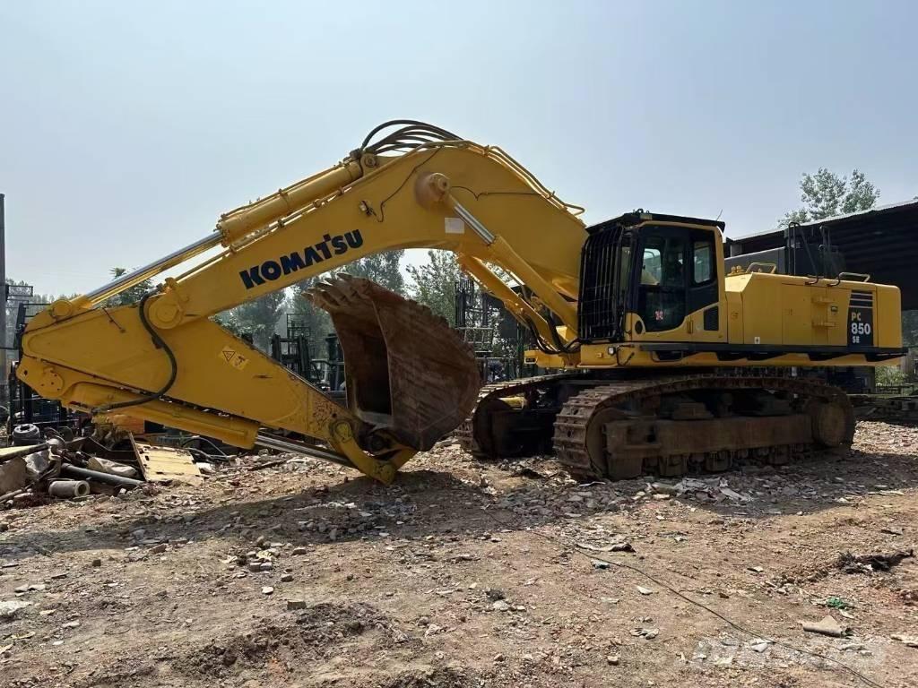 Komatsu PC 850-8 Экскаваторы-амфибии