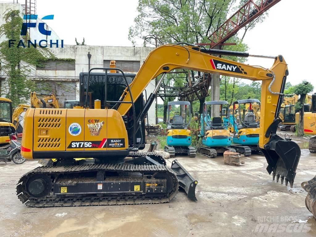 Sany SY 75 C pro Малые экскаваторы 7т-12т
