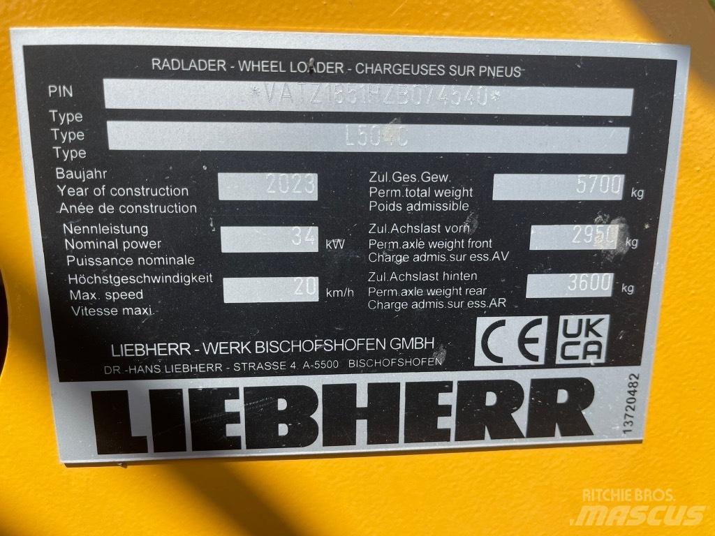 Liebherr L 504 Малые погрузчики