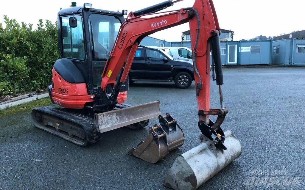 Kubota U 25 Мини-экскаваторы
