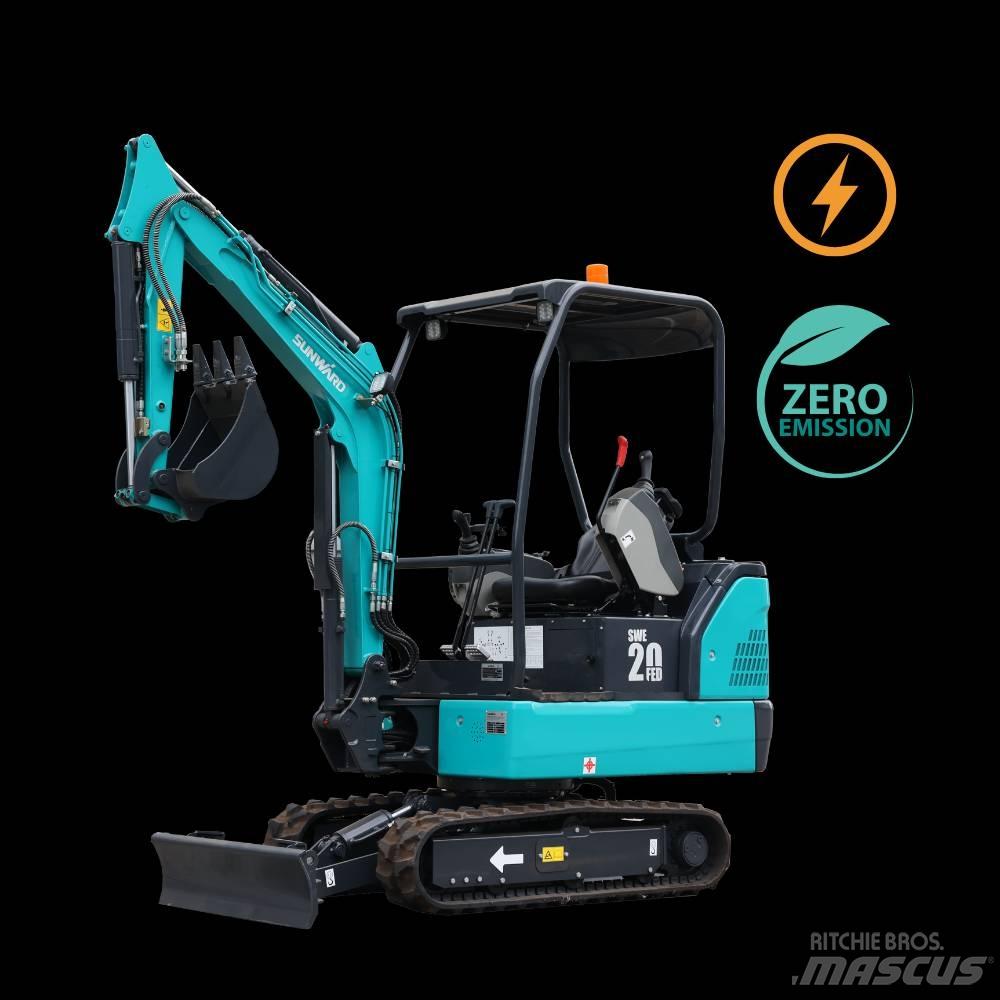 Sunward SWE20FED Мини-экскаваторы
