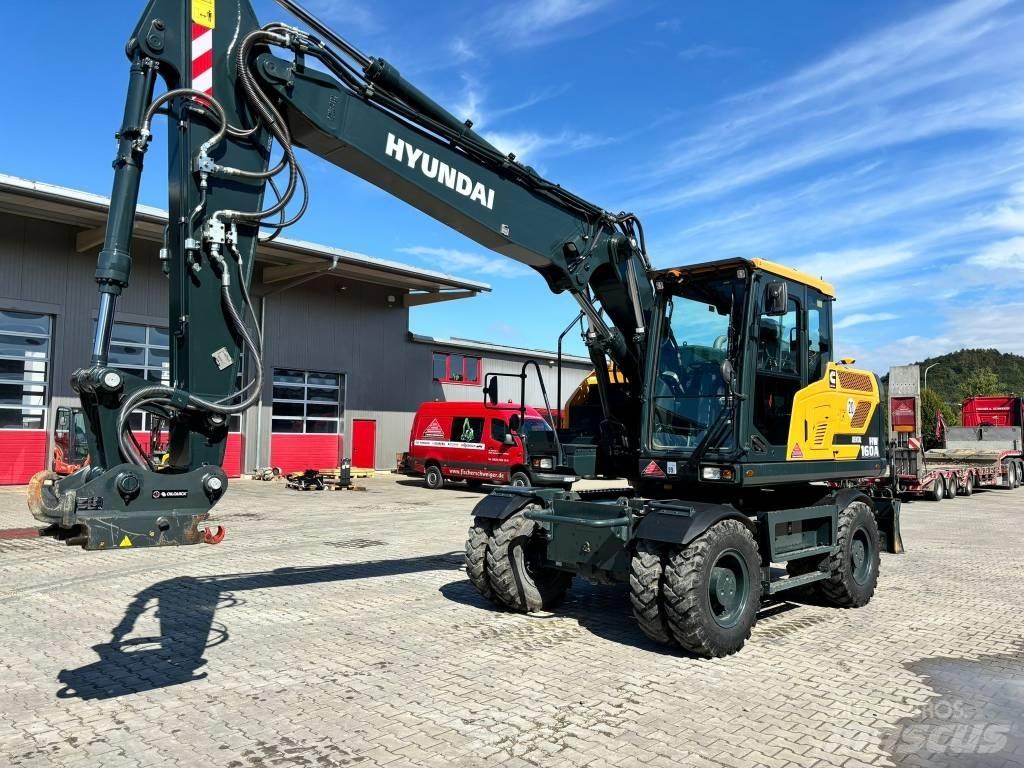 Hyundai HW160A Колёсные экскаваторы