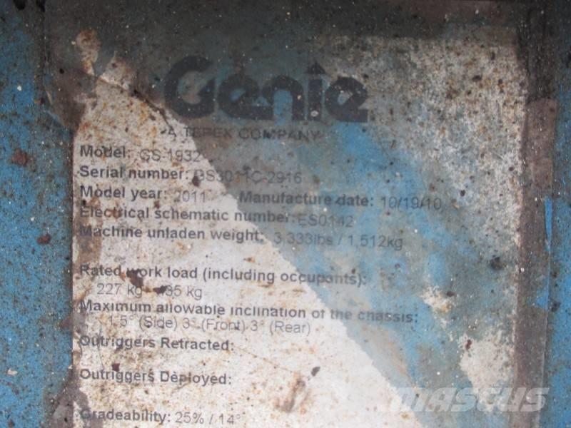 Genie GS 1932 Ножничные подъемники