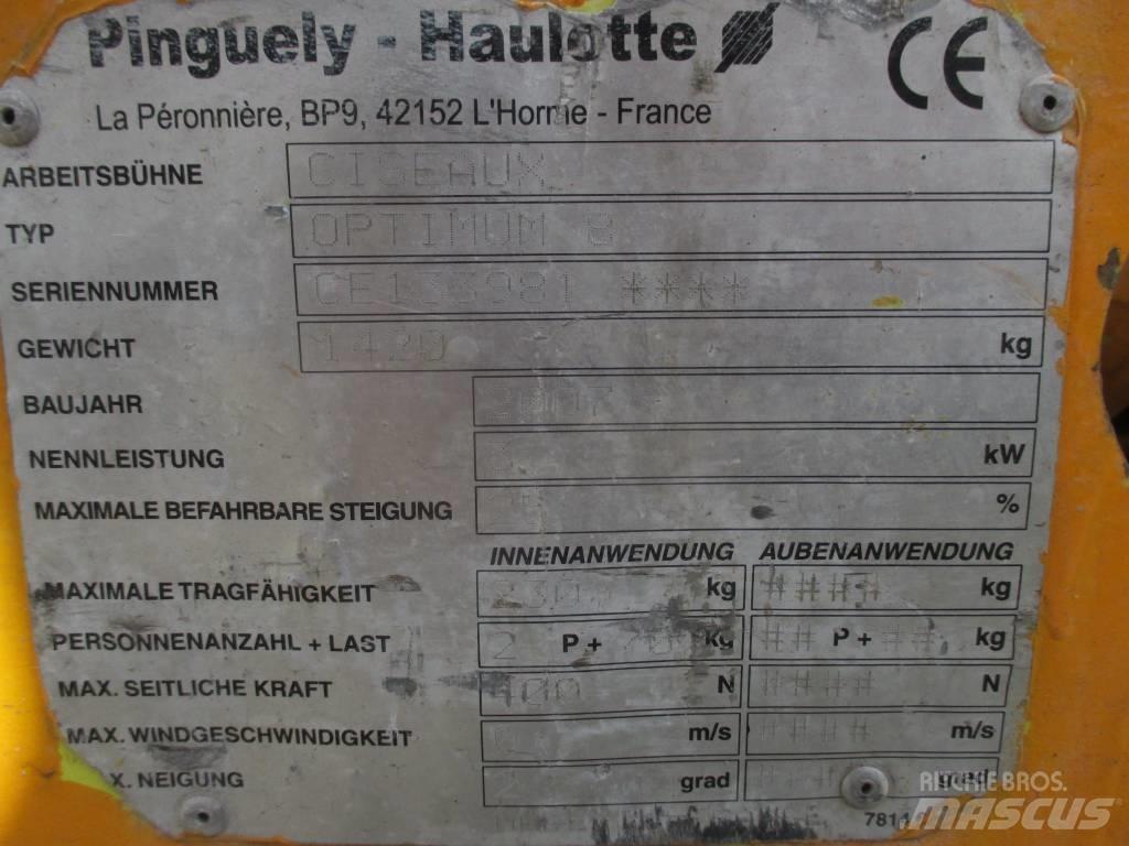 Haulotte Optimum  8 Ножничные подъемники