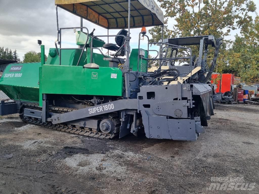 Vögele super 1800 Асфальтоукладчики