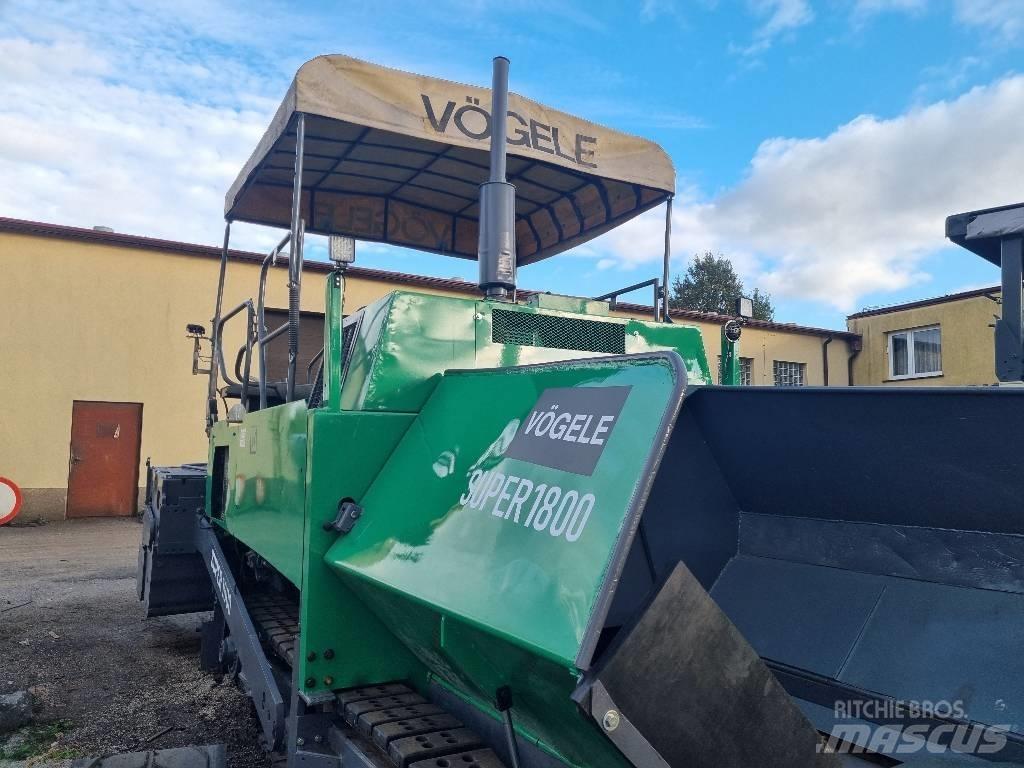Vögele super 1800 Асфальтоукладчики