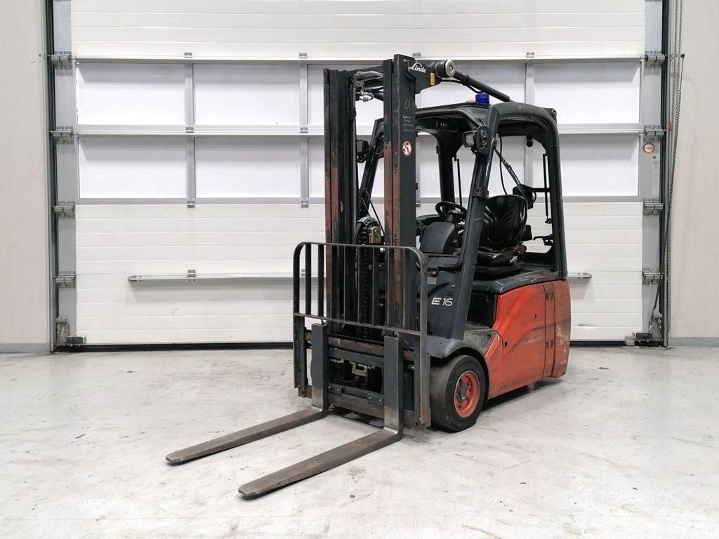 Linde E16C-01 Электропогрузчики