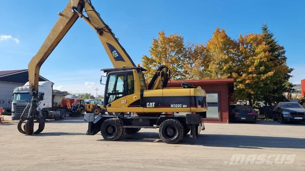 CAT M 322 C MH Перегружатели металлолома/промышленные погрузчики