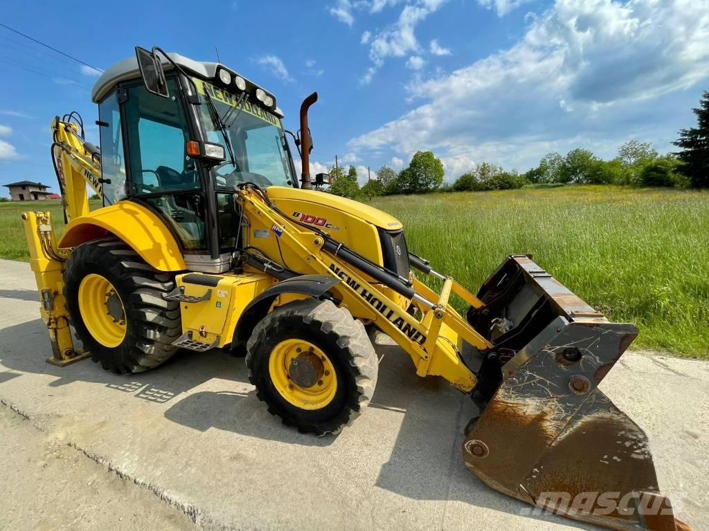 New Holland B 100 C Экскаваторы-погрузчики