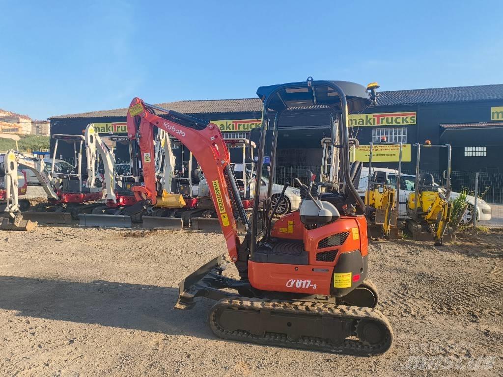 Kubota U 17-3 Мини-экскаваторы
