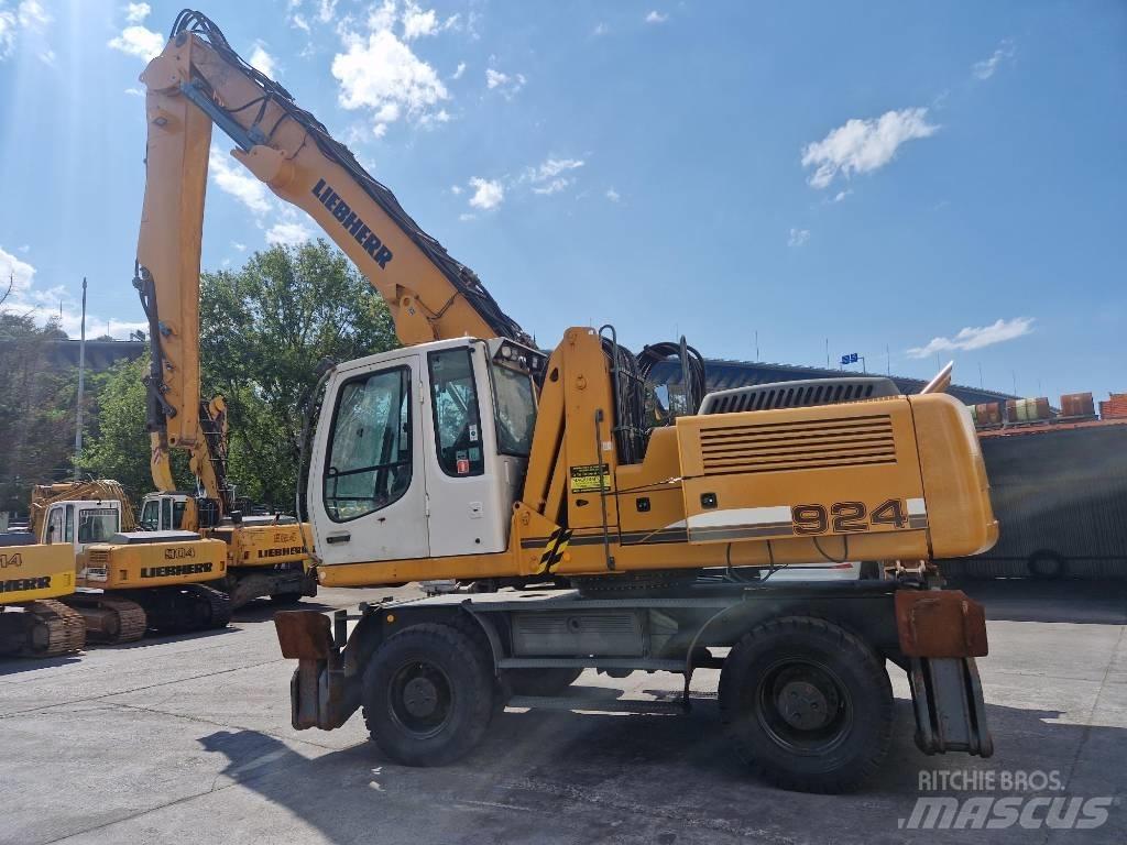 Liebherr A924C Перегружатели металлолома/промышленные погрузчики