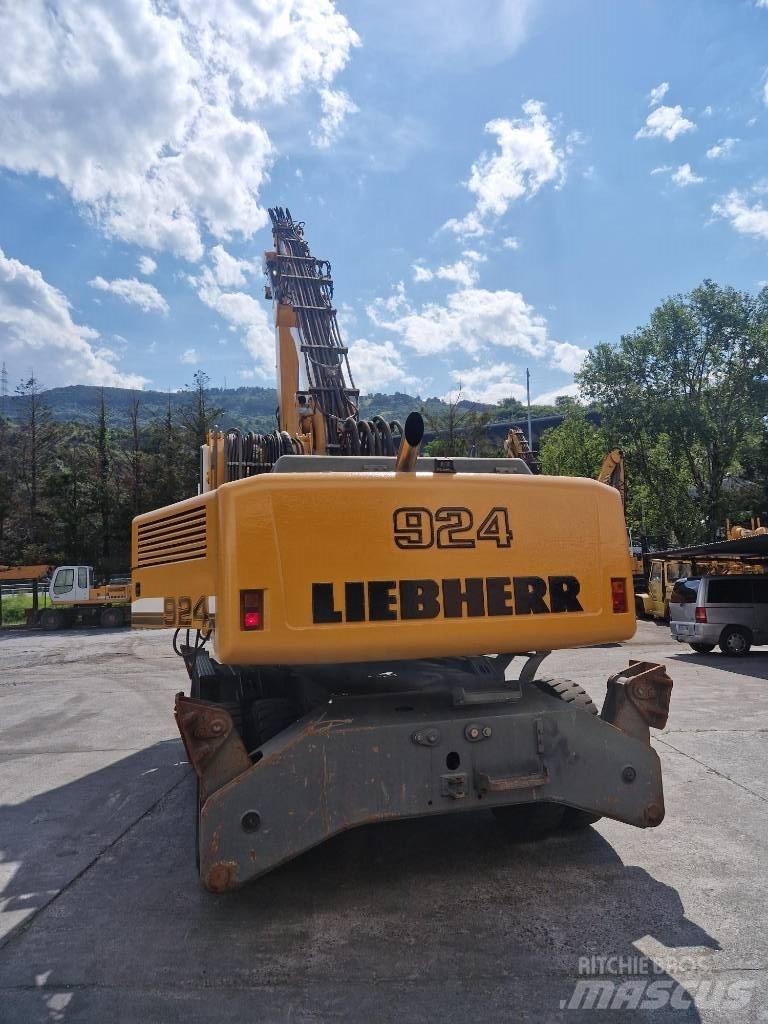 Liebherr A924C Перегружатели металлолома/промышленные погрузчики