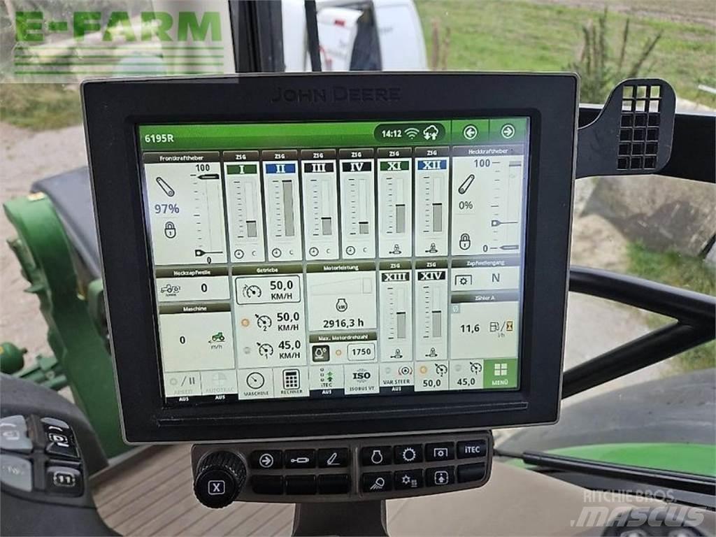 John Deere 6195r Трактора