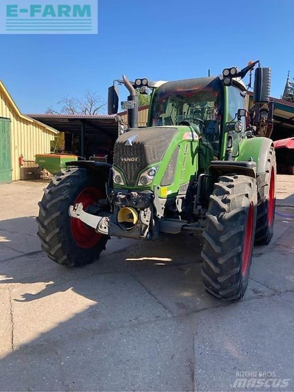 Fendt 724 vario Трактора