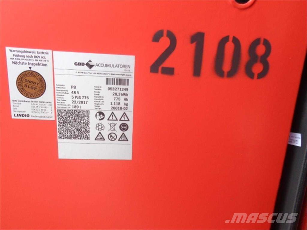Linde E20PH Электропогрузчики