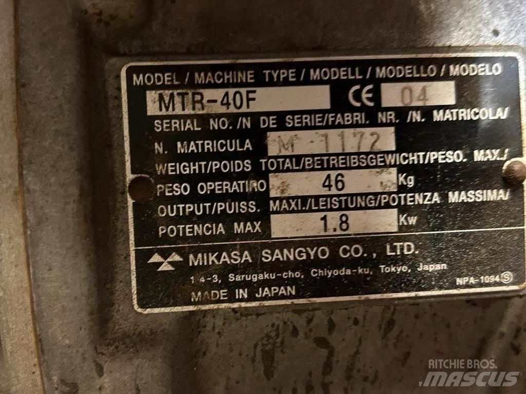 Mikasa MTR-40F Виброплиты и вибротрамбовки