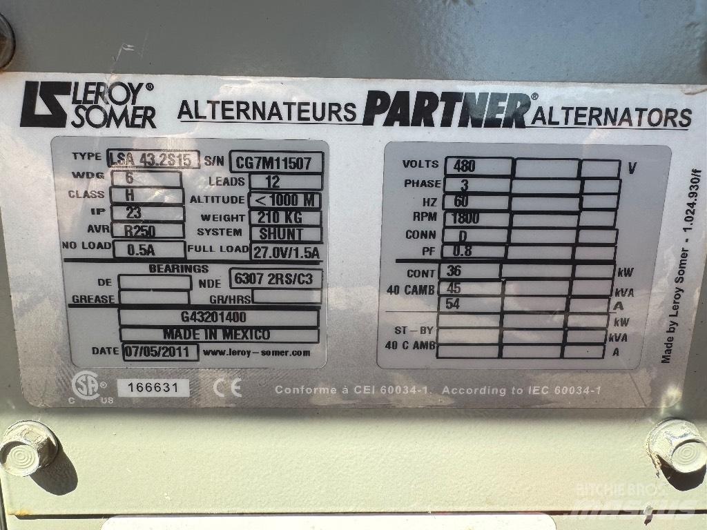 Atlas Copco QAS 45 Дизельные генераторы