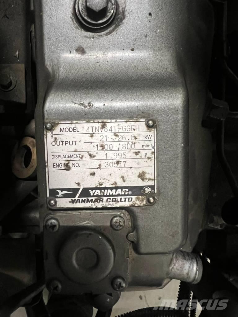 Yanmar 4TNV84T-GGEH Мини-экскаваторы