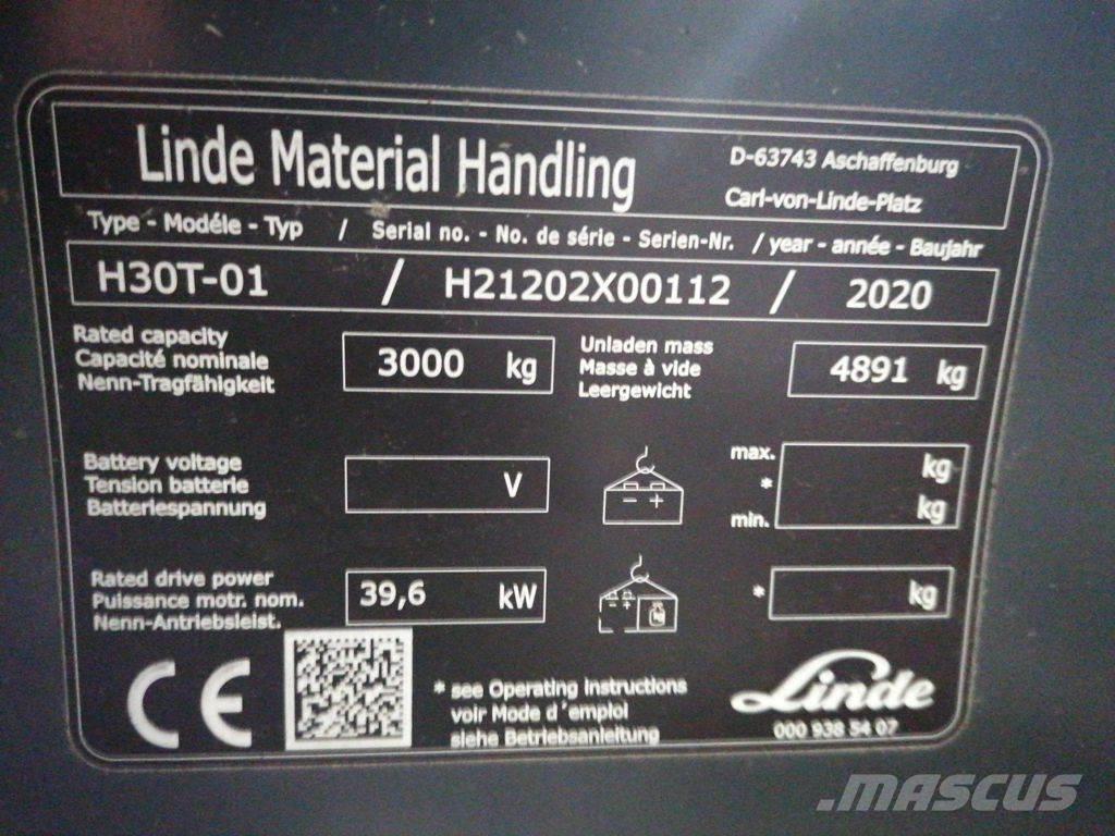 Linde H30T-01 Газовые погрузчики