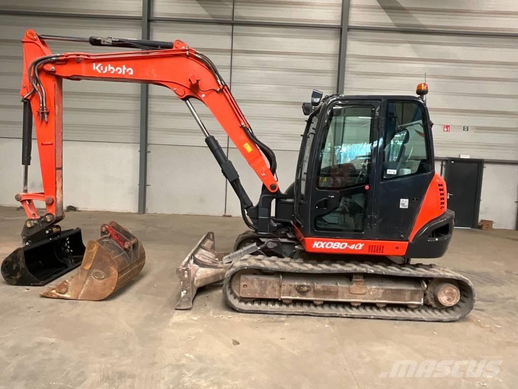 Kubota KX 080-4 A Малые экскаваторы 7т-12т