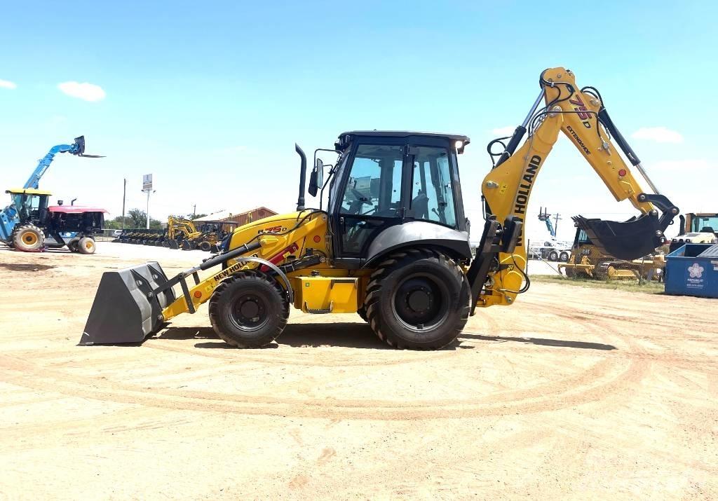 New Holland B75D Экскаваторы-погрузчики