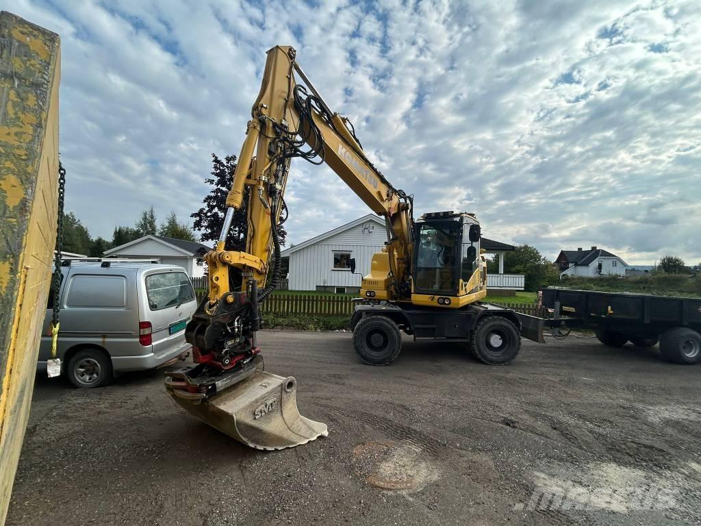 Komatsu PW 148-11 Колёсные экскаваторы