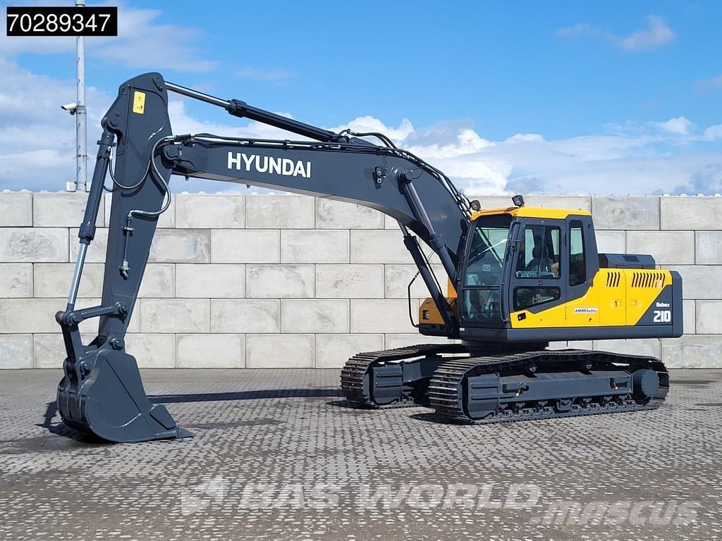 Hyundai R210 Гусеничные экскаваторы