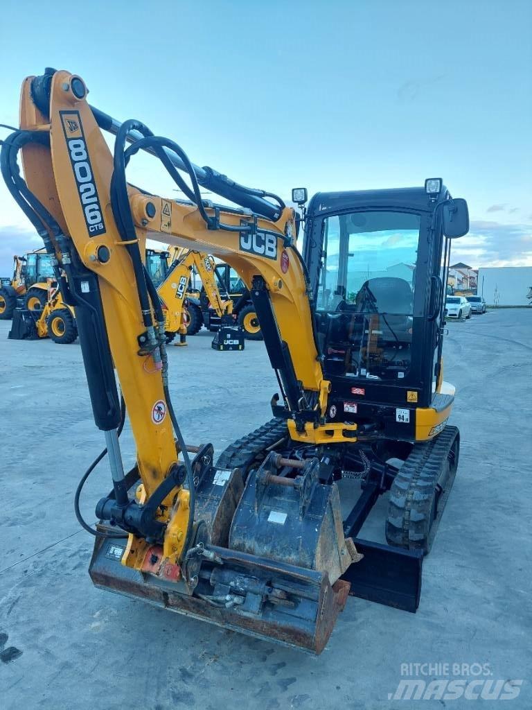 JCB 8026 CTS Мини-экскаваторы