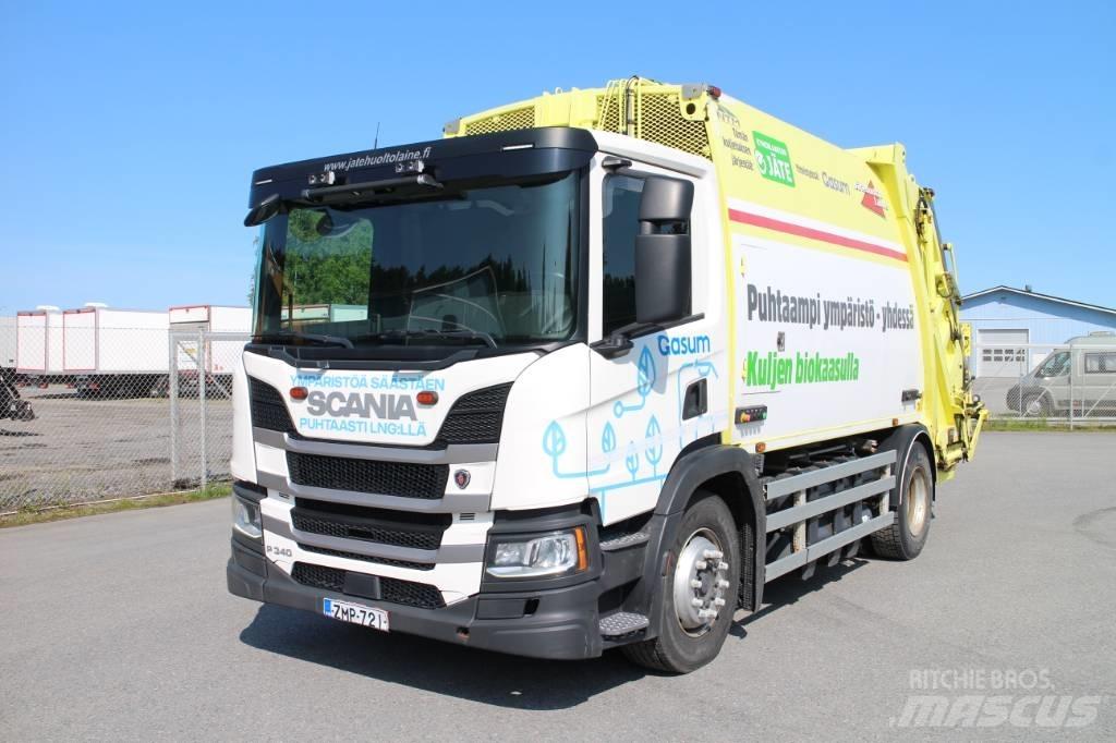 Scania P 340 CNG A Мусоровозы